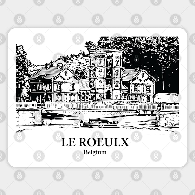 Le Roeulx - Belgium Sticker by Lakeric